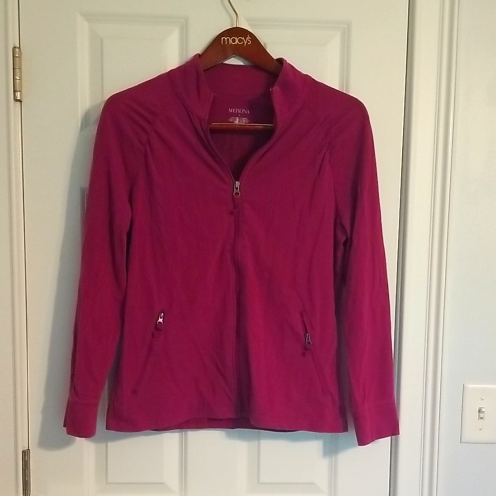 Merona Women's Magenta Jacket, Size L